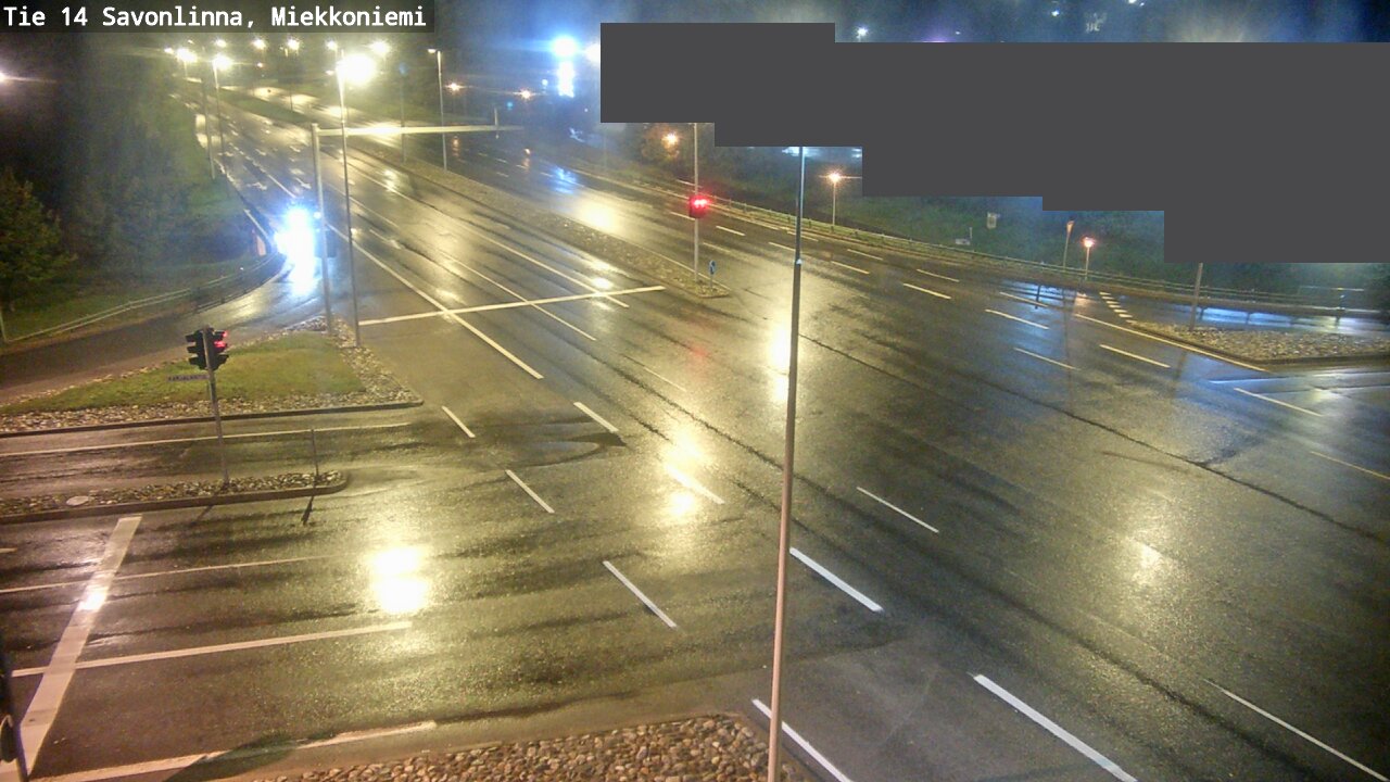 Weather Camera Image Väg 14 Nyslott, Miekkoniemi, Savonlinna, Etelä-Savo
