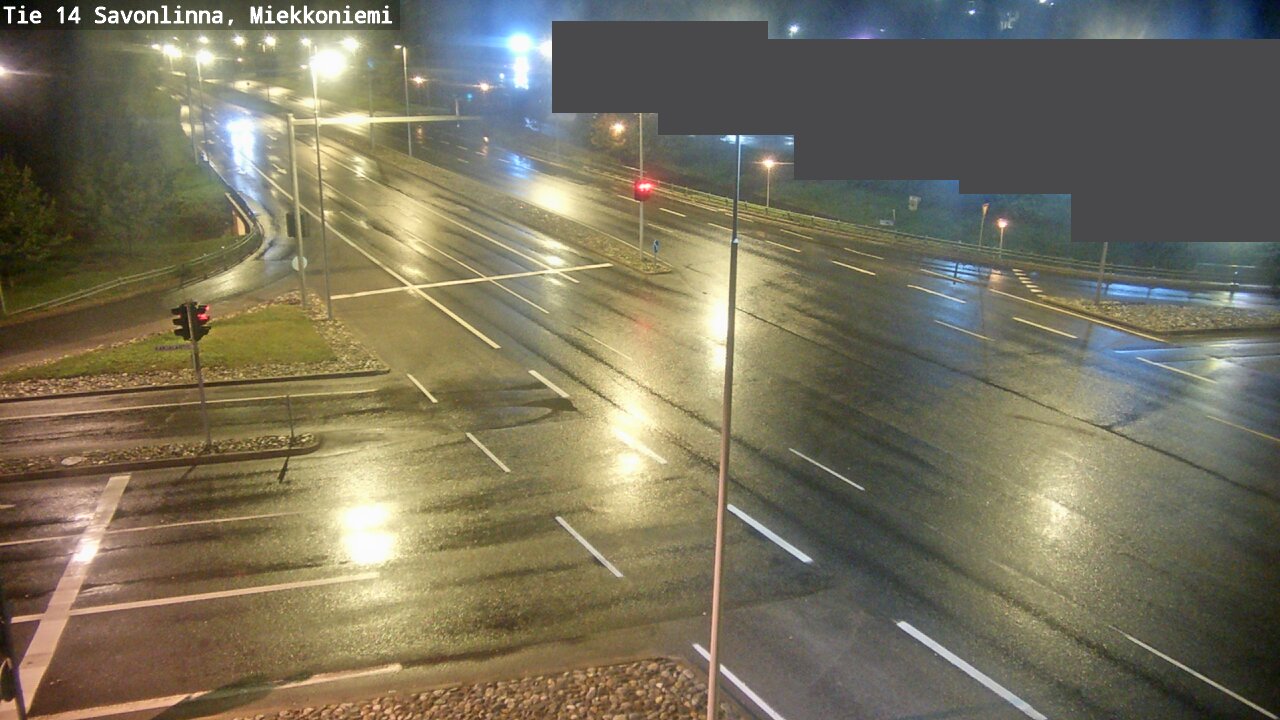 Weather Camera Image Väg 14 Nyslott, Miekkoniemi, Savonlinna, Etelä-Savo