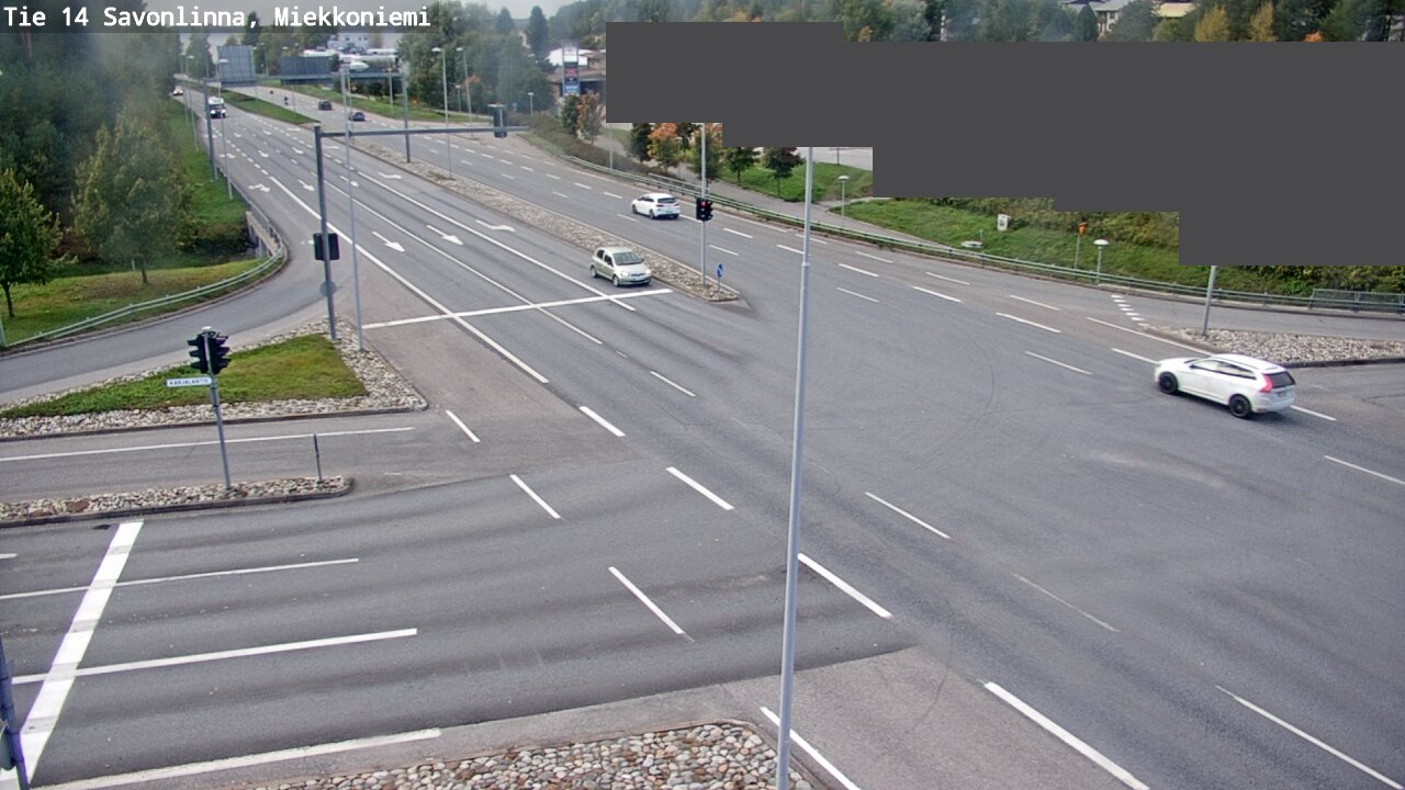 Weather Camera Image Väg 14 Nyslott, Miekkoniemi, Savonlinna, Etelä-Savo