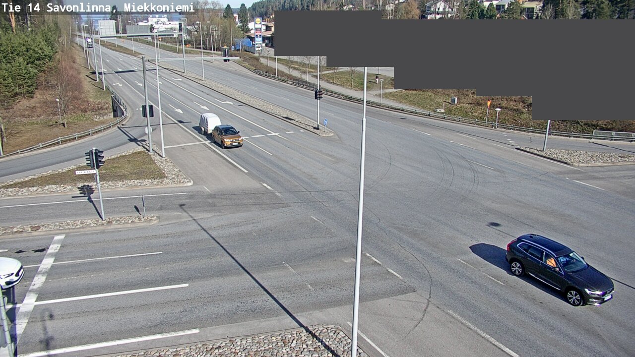 Weather Camera Image Road 14 Savonlinna, Miekkoniemi, Savonlinna, Etelä-Savo
