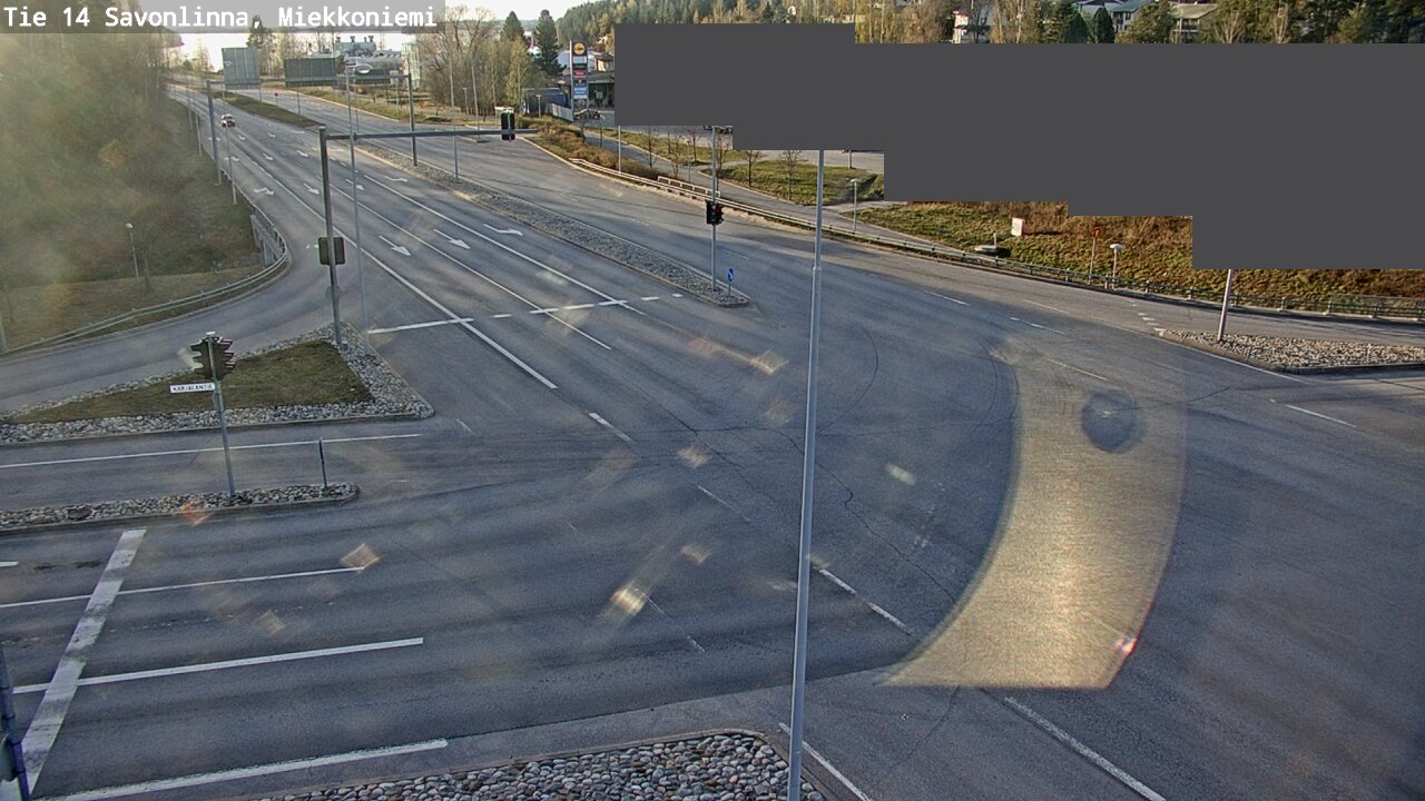Weather Camera Image Road 14 Savonlinna, Miekkoniemi, Savonlinna, Etelä-Savo