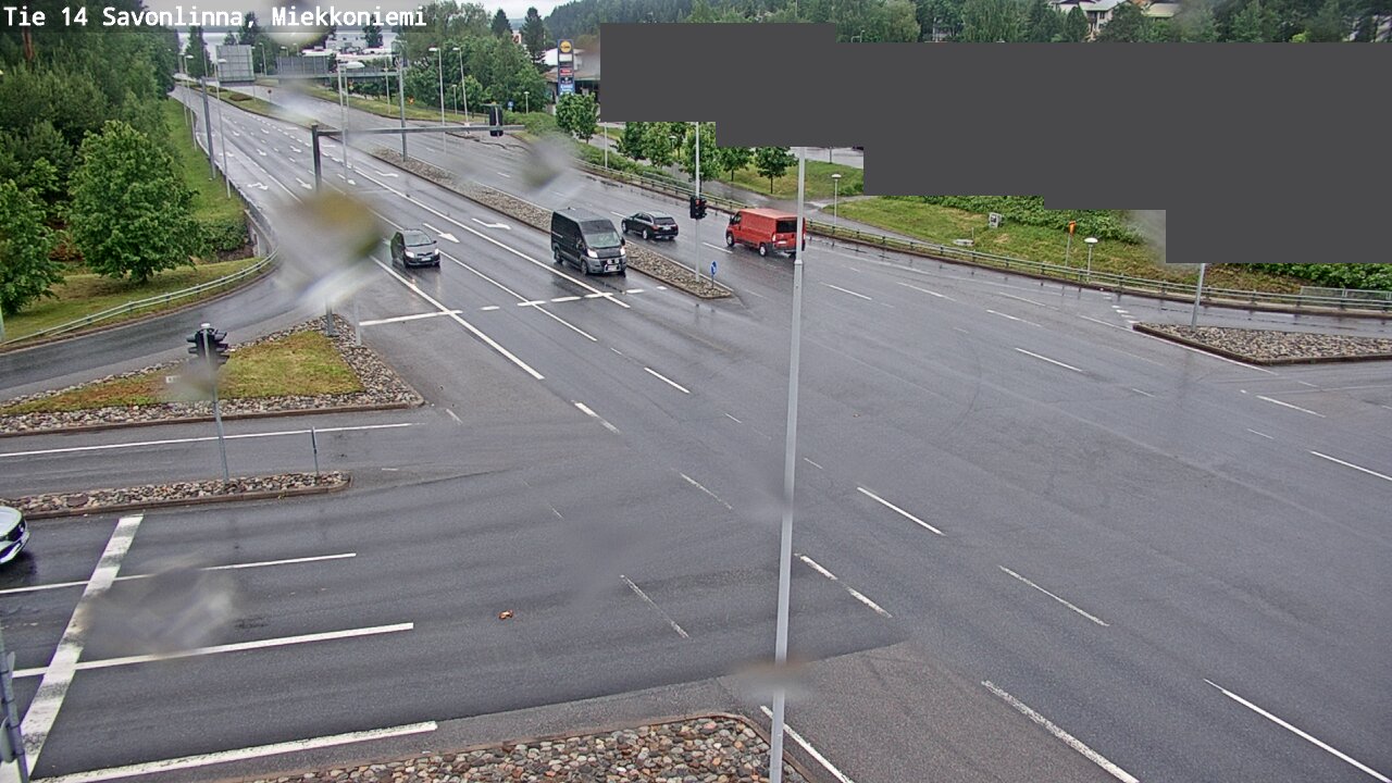 Weather Camera Image Väg 14 Nyslott, Miekkoniemi, Savonlinna, Etelä-Savo