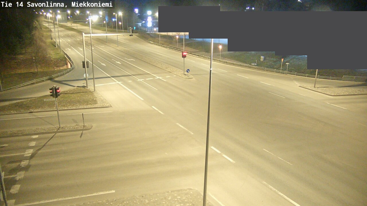 Weather Camera Image Road 14 Savonlinna, Miekkoniemi, Savonlinna, Etelä-Savo