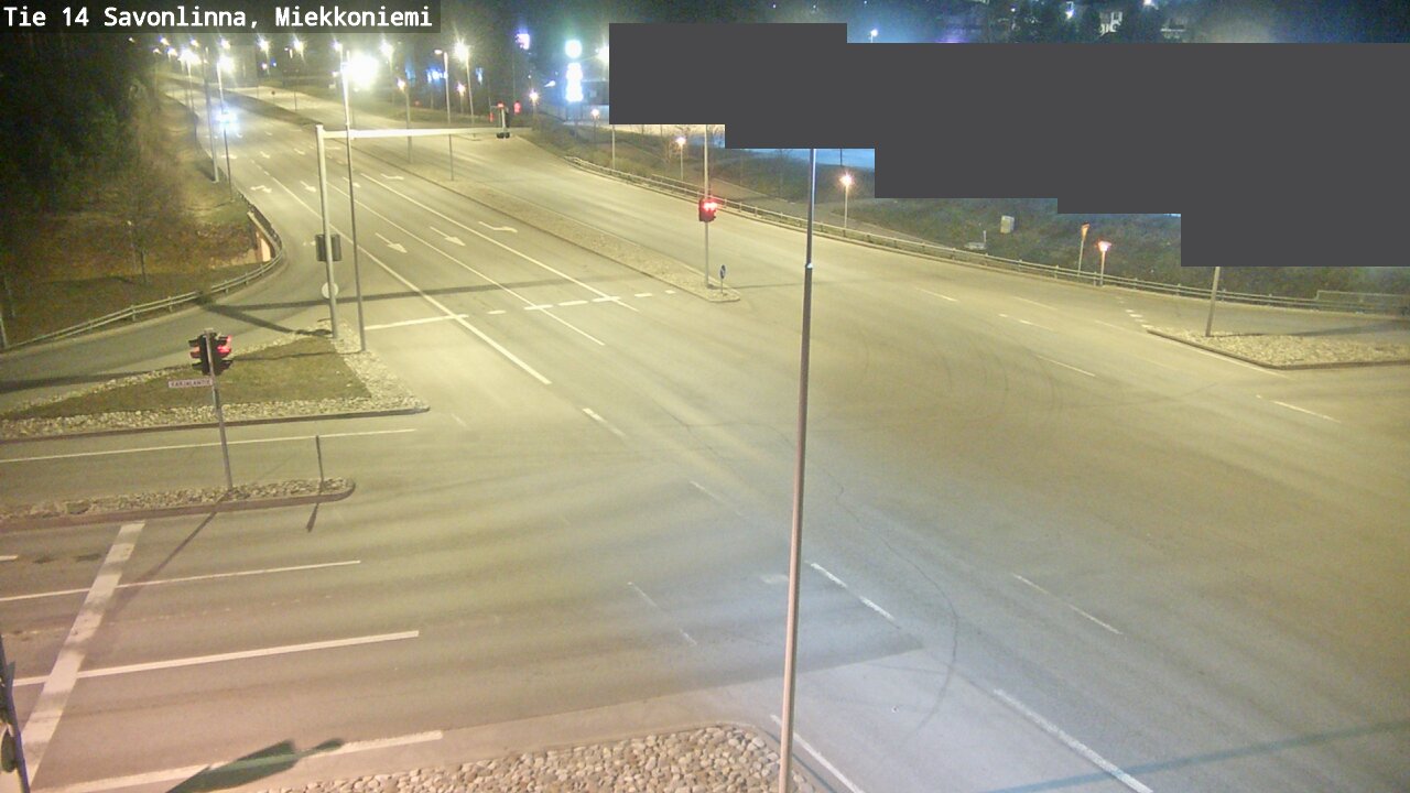 Weather Camera Image Road 14 Savonlinna, Miekkoniemi, Savonlinna, Etelä-Savo