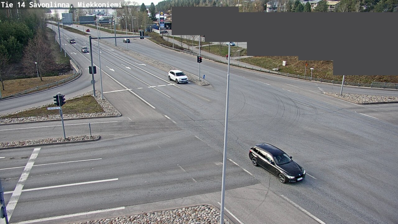 Weather Camera Image Road 14 Savonlinna, Miekkoniemi, Savonlinna, Etelä-Savo