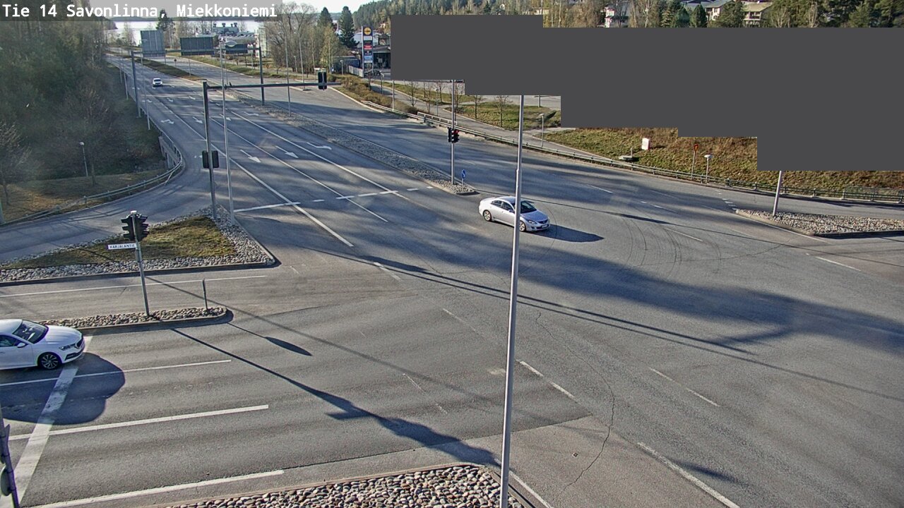 Weather Camera Image Road 14 Savonlinna, Miekkoniemi, Savonlinna, Etelä-Savo