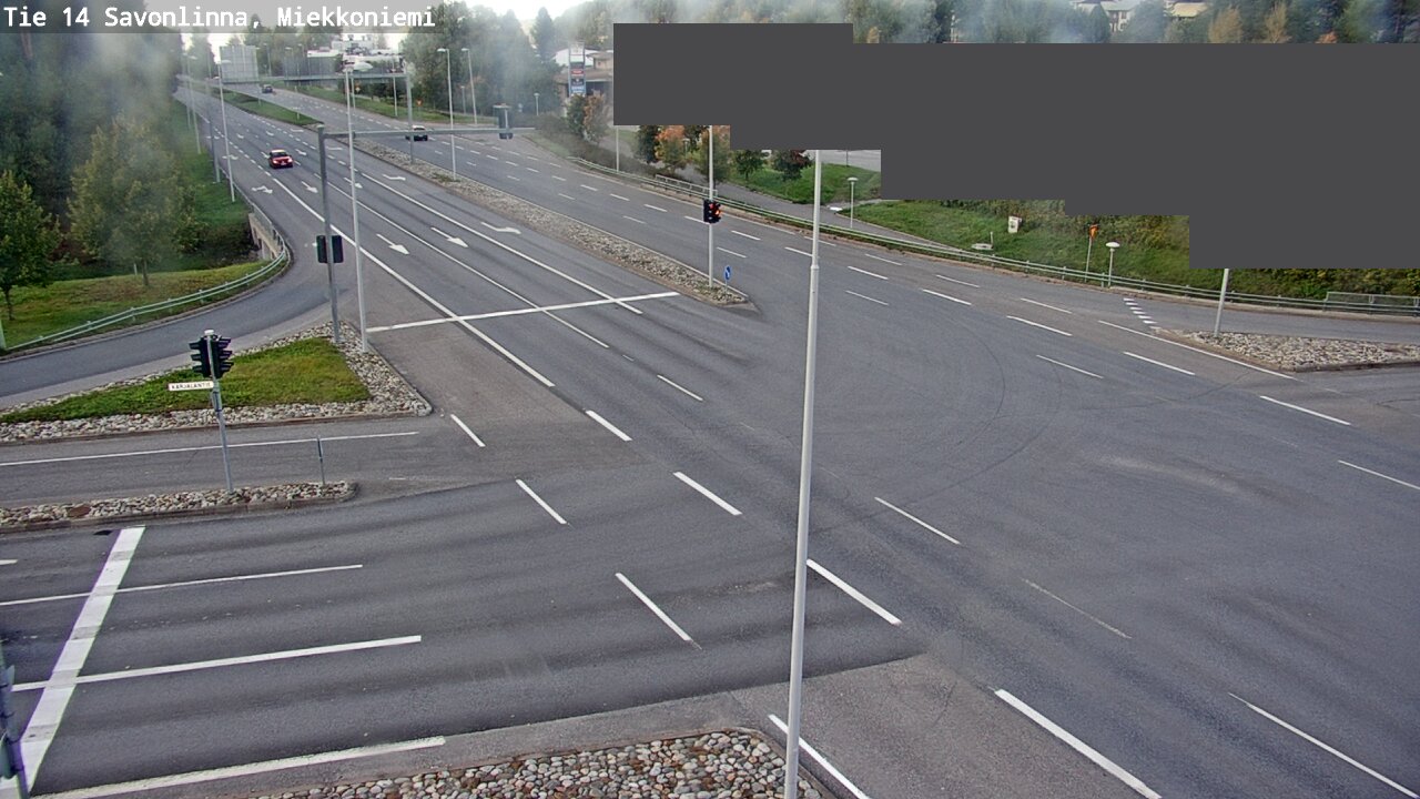 Weather Camera Image Road 14 Savonlinna, Miekkoniemi, Savonlinna, Etelä-Savo
