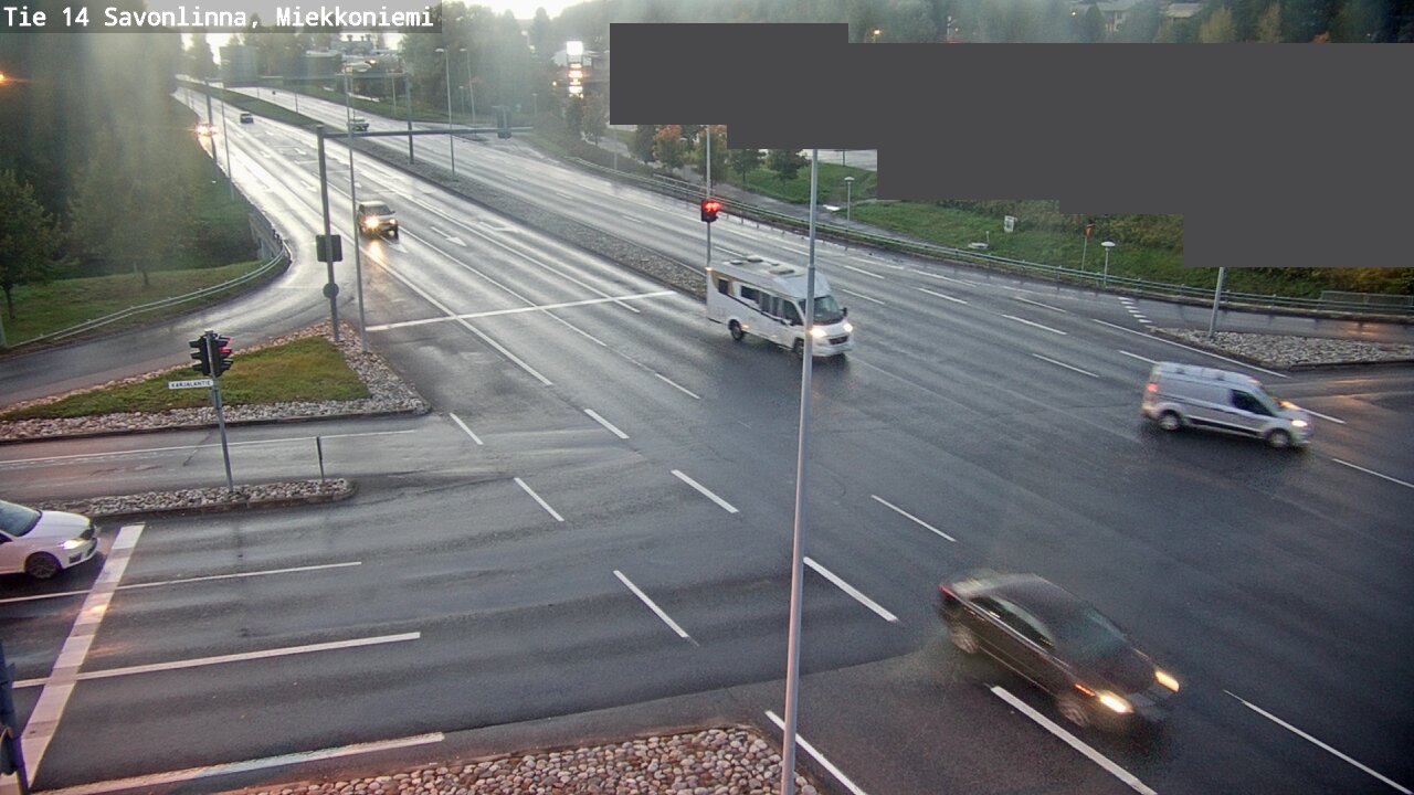 Weather Camera Image Väg 14 Nyslott, Miekkoniemi, Savonlinna, Etelä-Savo