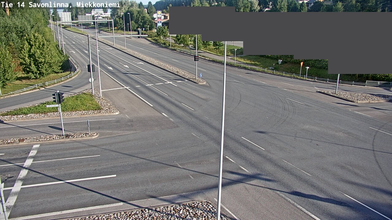 Weather Camera Image Road 14 Savonlinna, Miekkoniemi, Savonlinna, Etelä-Savo