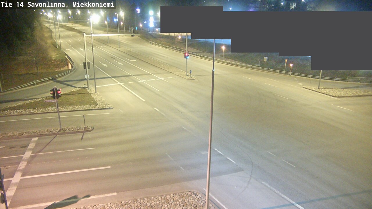 Weather Camera Image Road 14 Savonlinna, Miekkoniemi, Savonlinna, Etelä-Savo
