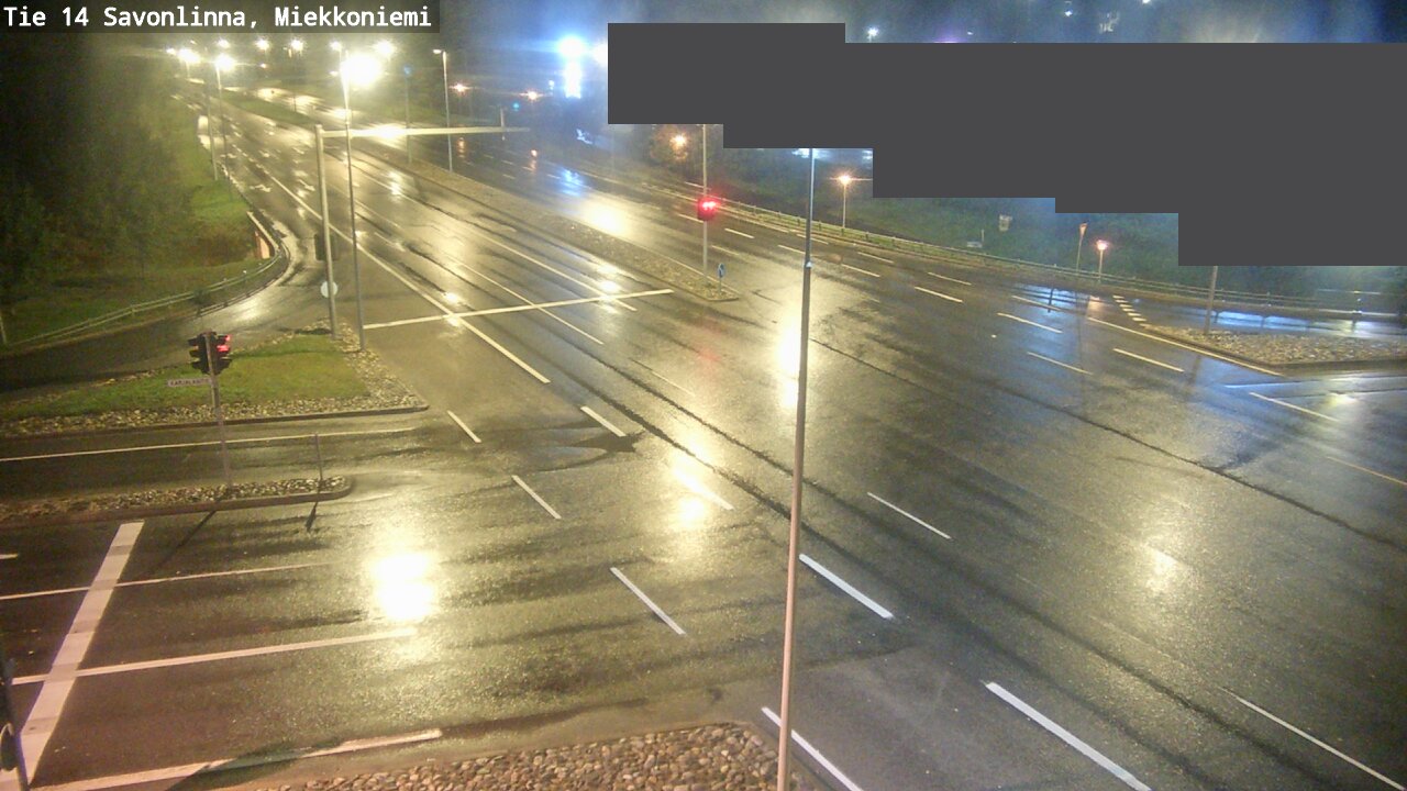Weather Camera Image Väg 14 Nyslott, Miekkoniemi, Savonlinna, Etelä-Savo