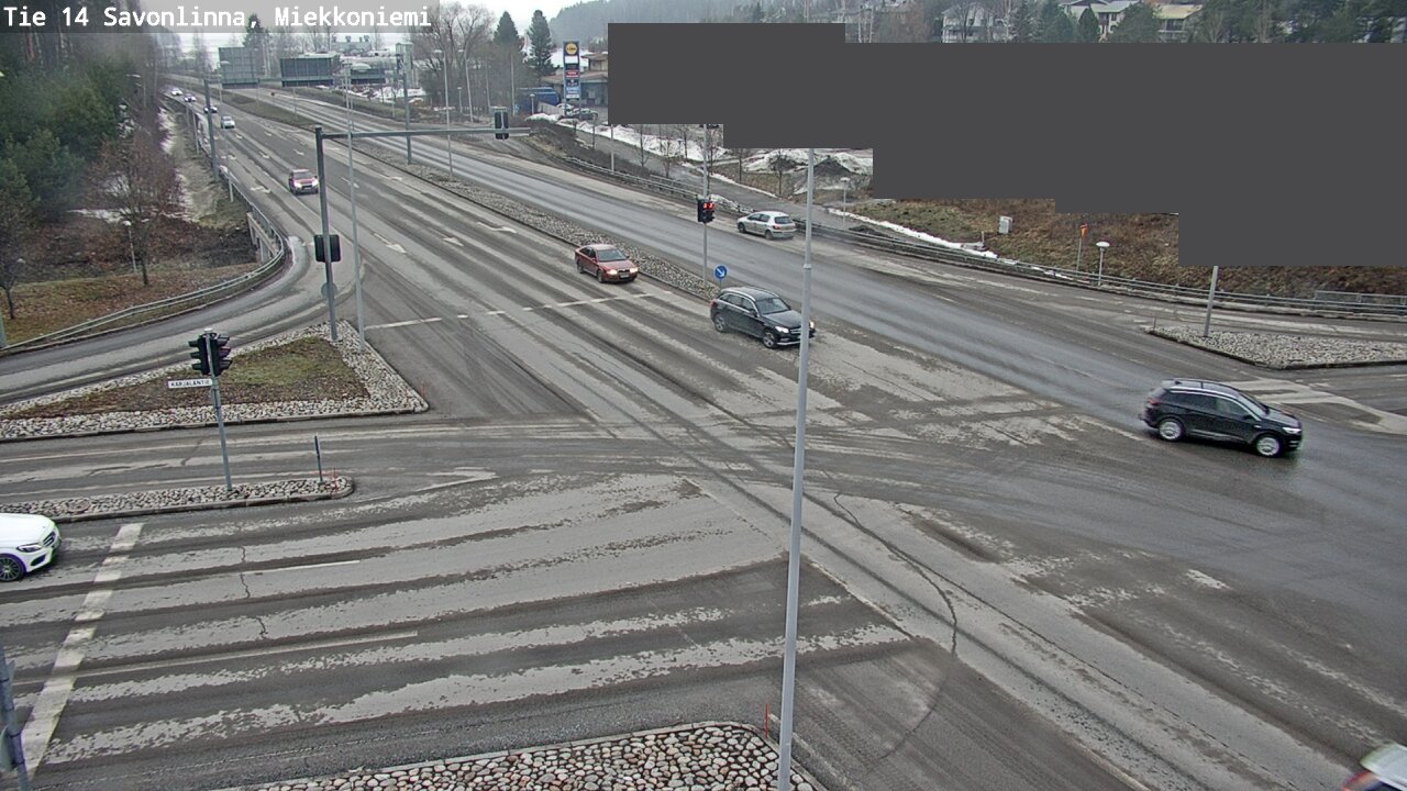 Weather Camera Image Road 14 Savonlinna, Miekkoniemi, Savonlinna, Etelä-Savo