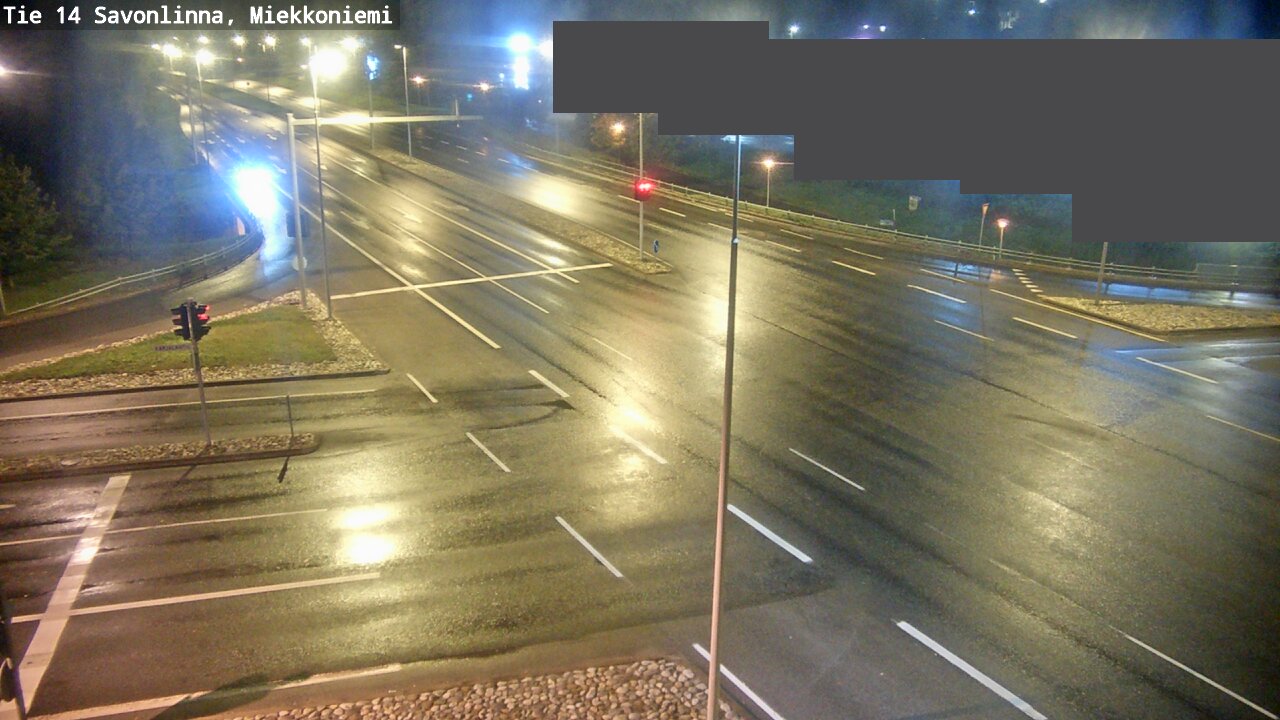 Weather Camera Image Väg 14 Nyslott, Miekkoniemi, Savonlinna, Etelä-Savo