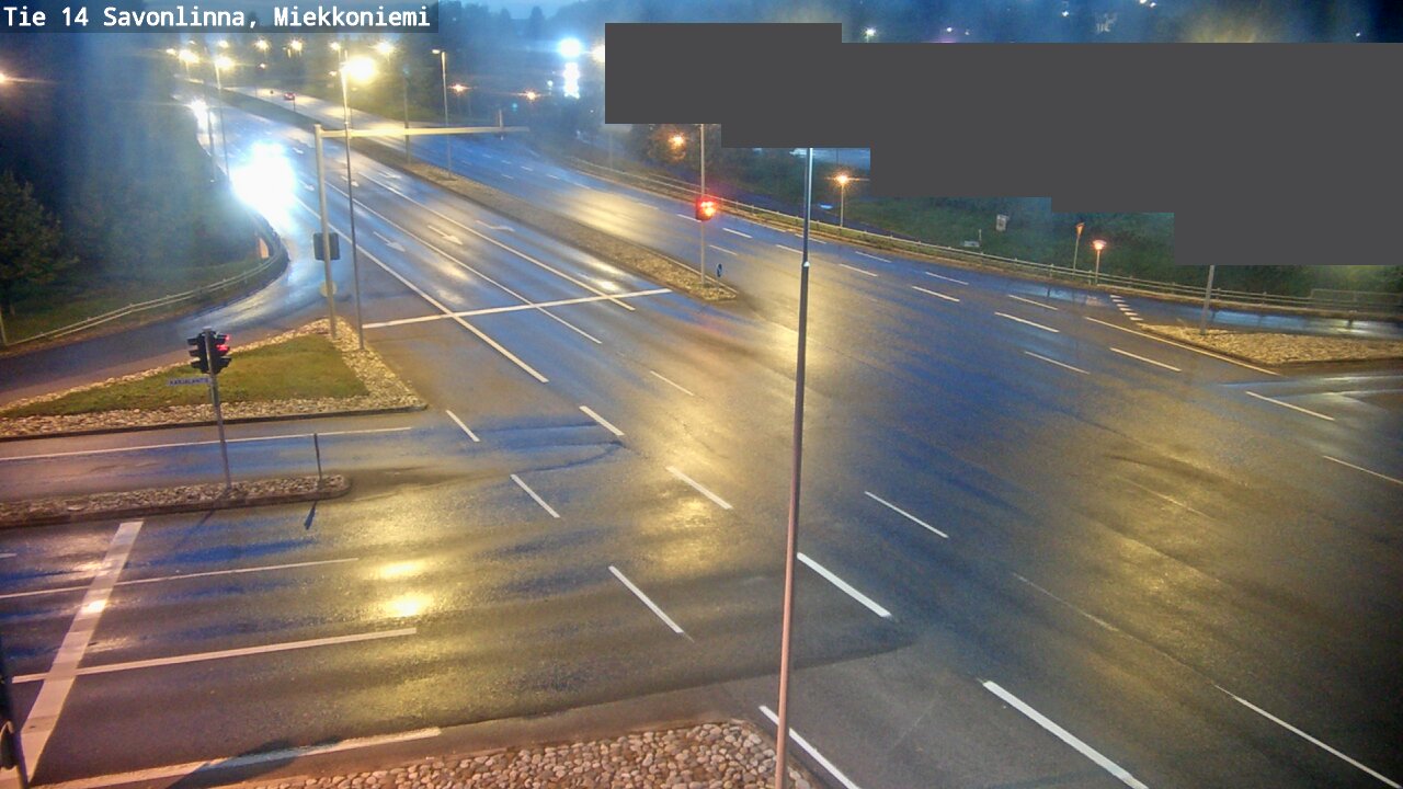Weather Camera Image Väg 14 Nyslott, Miekkoniemi, Savonlinna, Etelä-Savo