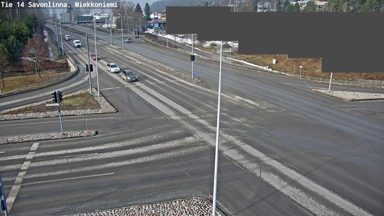 Weather Camera Image Road 14 Savonlinna, Miekkoniemi, Savonlinna, Etelä-Savo