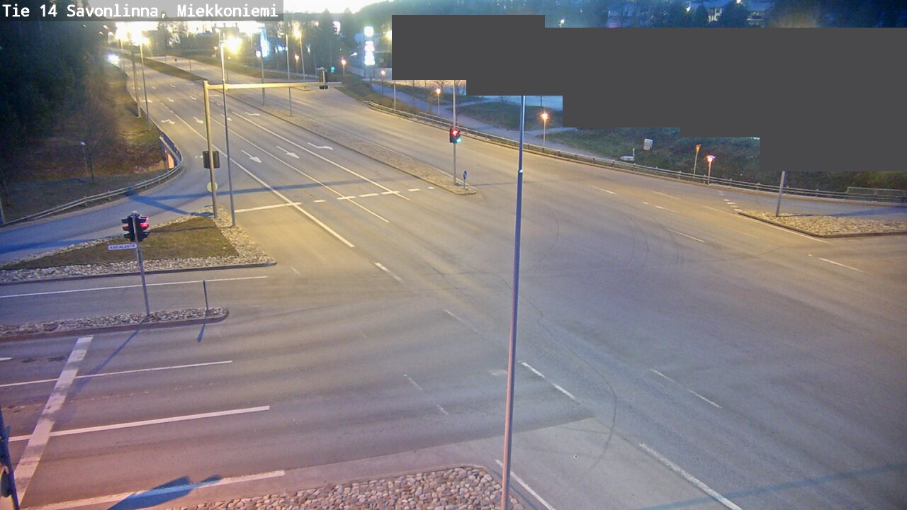 Weather Camera Image Road 14 Savonlinna, Miekkoniemi, Savonlinna, Etelä-Savo