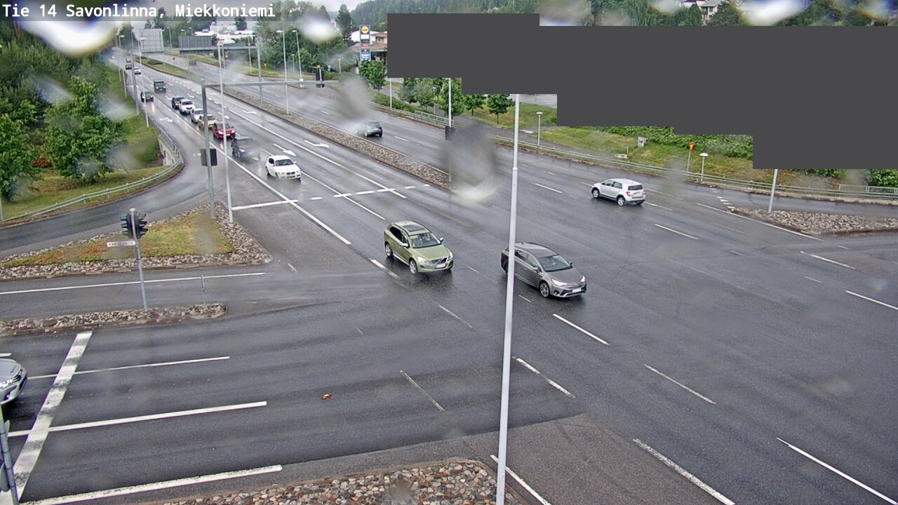 Weather Camera Image Väg 14 Nyslott, Miekkoniemi, Savonlinna, Etelä-Savo