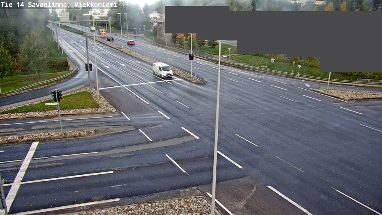 Weather Camera Image Väg 14 Nyslott, Miekkoniemi, Savonlinna, Etelä-Savo
