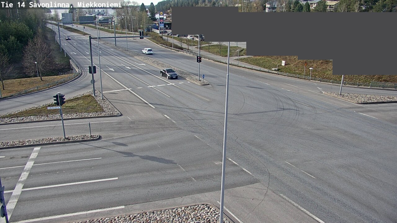Weather Camera Image Road 14 Savonlinna, Miekkoniemi, Savonlinna, Etelä-Savo