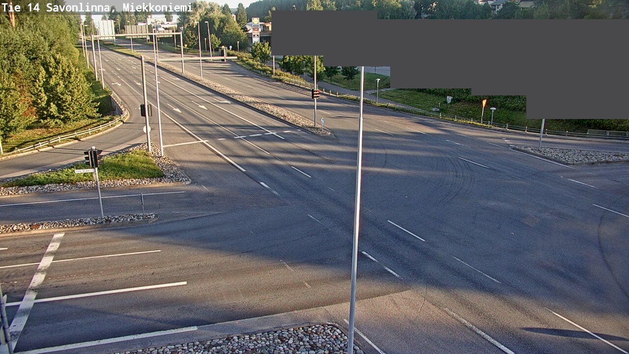 Weather Camera Image Road 14 Savonlinna, Miekkoniemi, Savonlinna, Etelä-Savo
