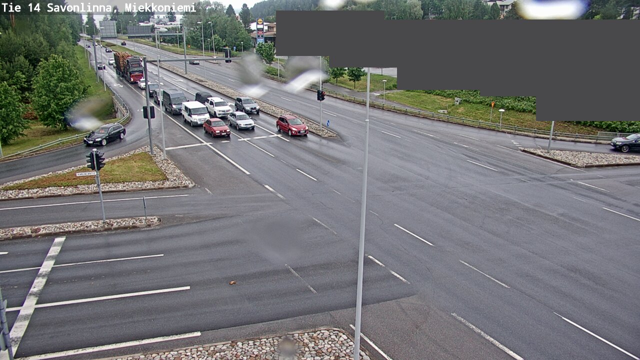 Weather Camera Image Väg 14 Nyslott, Miekkoniemi, Savonlinna, Etelä-Savo
