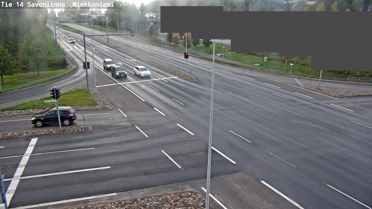 Weather Camera Image Väg 14 Nyslott, Miekkoniemi, Savonlinna, Etelä-Savo