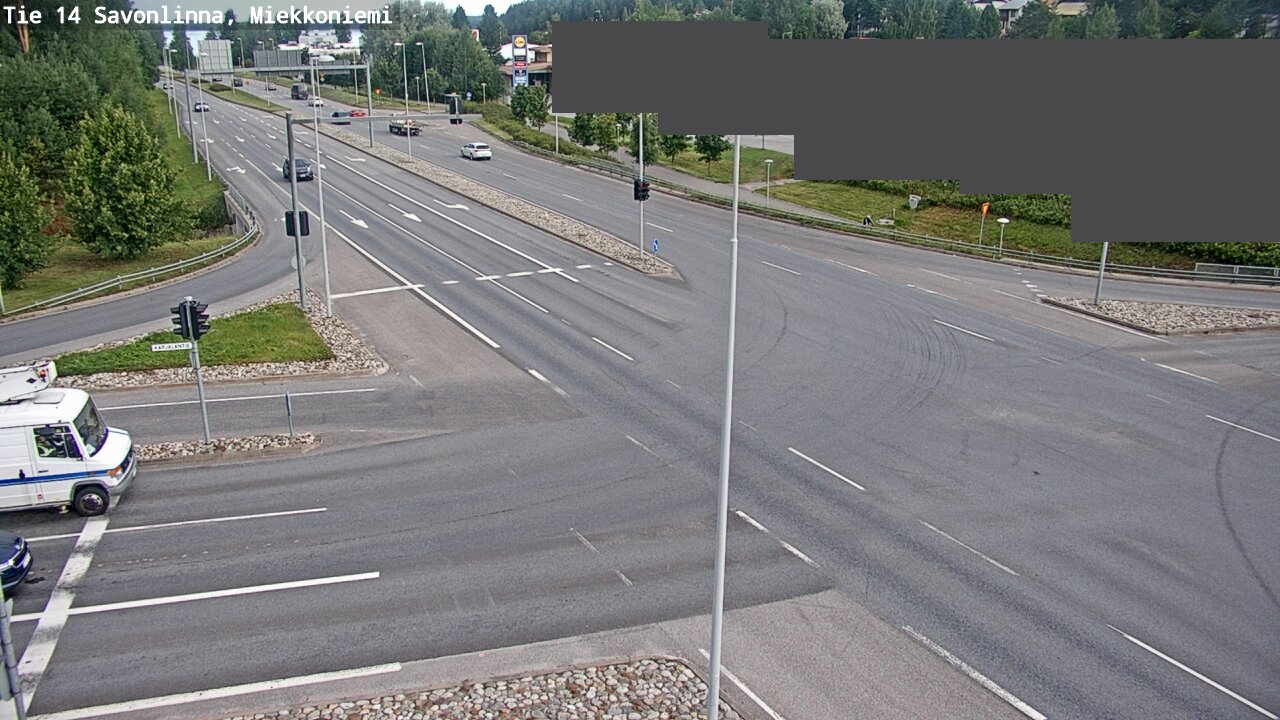 Weather Camera Image Road 14 Savonlinna, Miekkoniemi, Savonlinna, Etelä-Savo