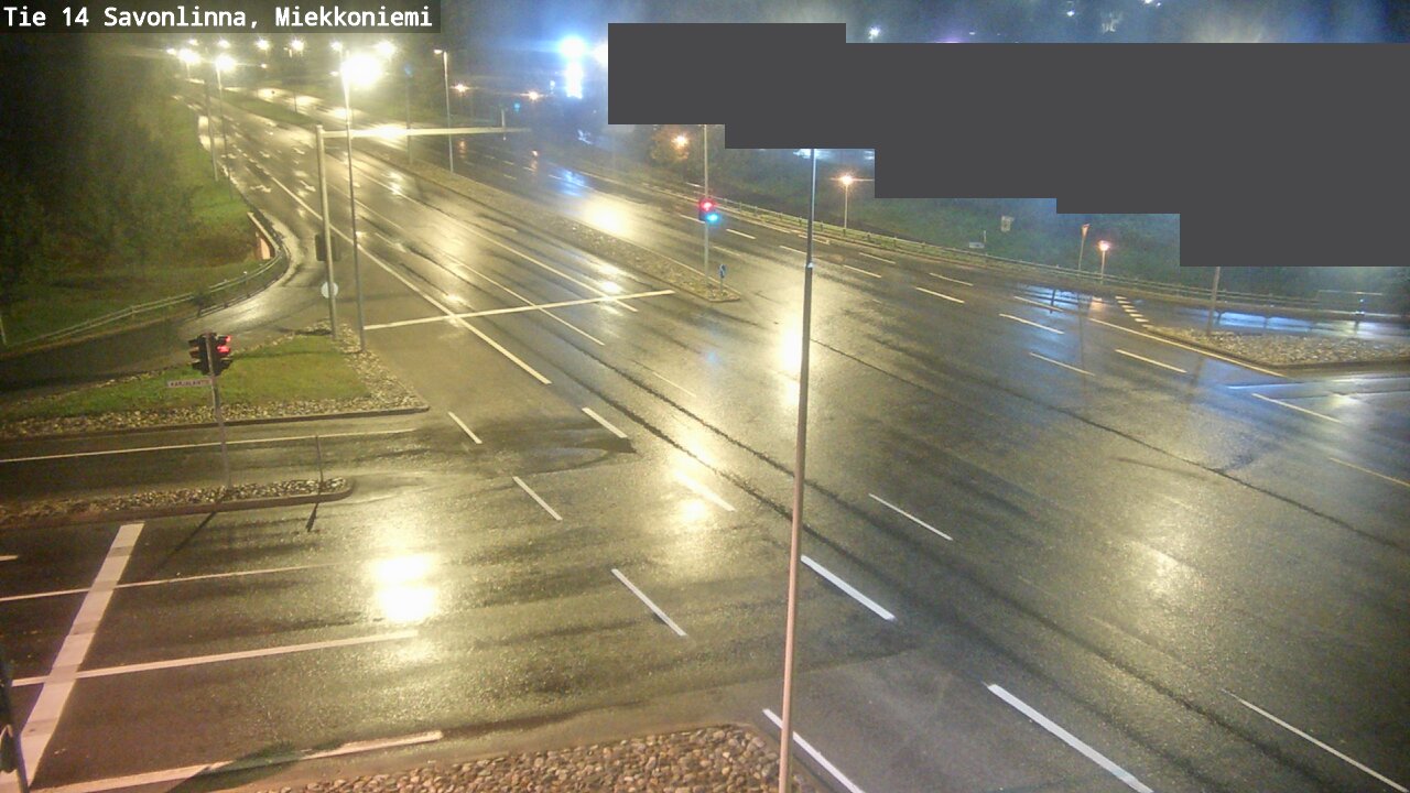 Weather Camera Image Väg 14 Nyslott, Miekkoniemi, Savonlinna, Etelä-Savo