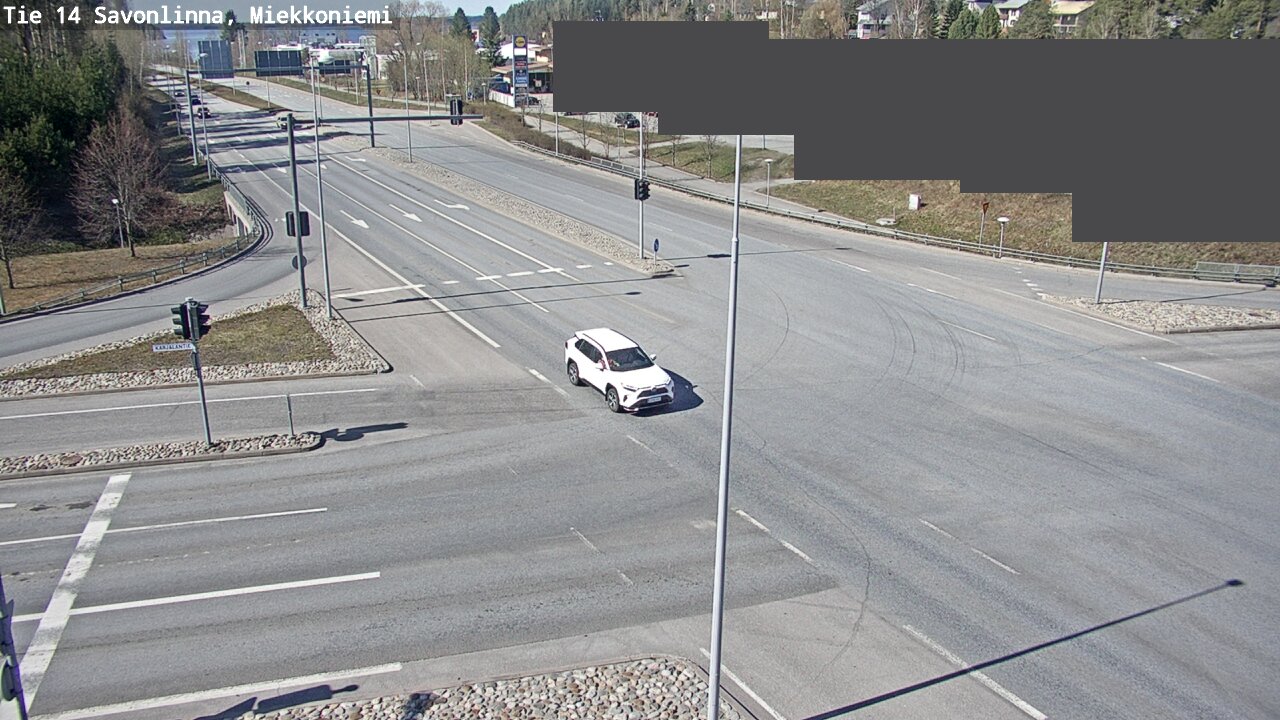 Weather Camera Image Road 14 Savonlinna, Miekkoniemi, Savonlinna, Etelä-Savo