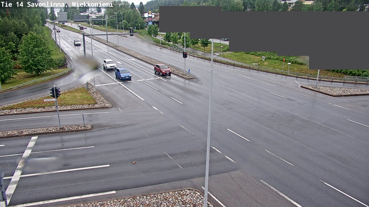 Weather Camera Image Väg 14 Nyslott, Miekkoniemi, Savonlinna, Etelä-Savo