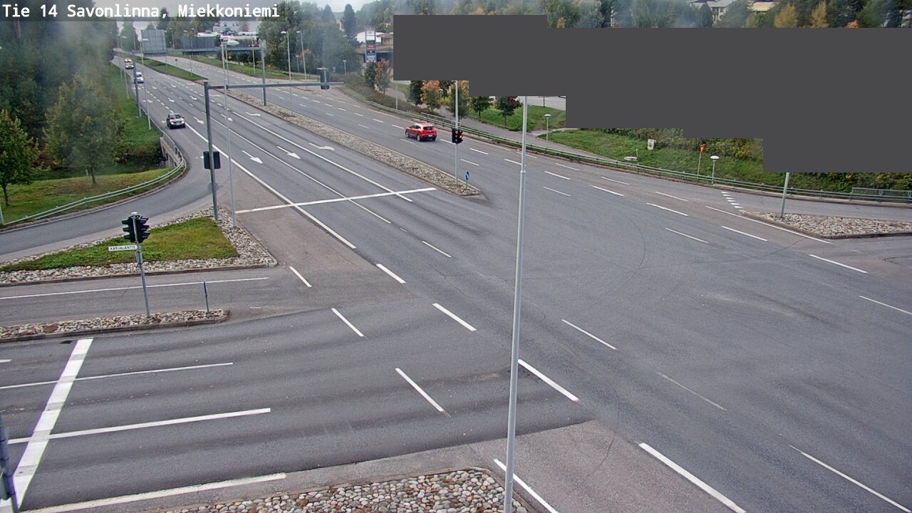 Weather Camera Image Väg 14 Nyslott, Miekkoniemi, Savonlinna, Etelä-Savo