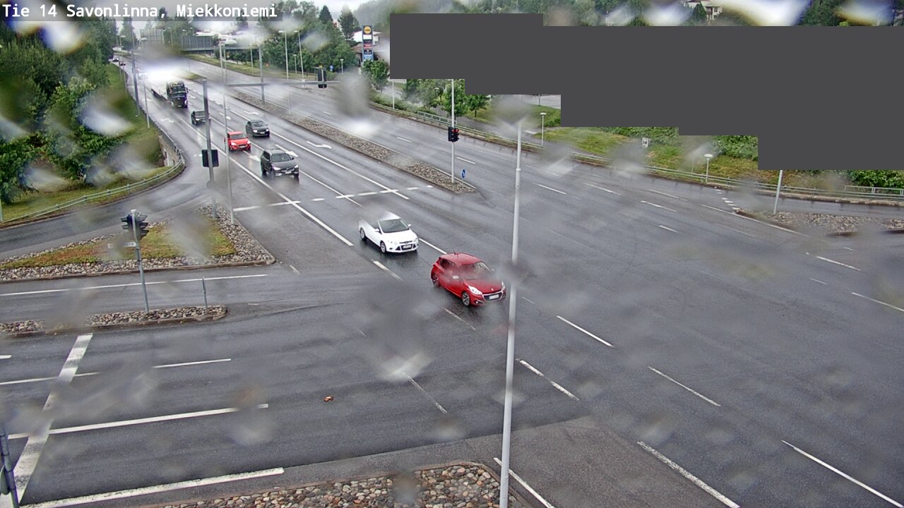 Weather Camera Image Väg 14 Nyslott, Miekkoniemi, Savonlinna, Etelä-Savo