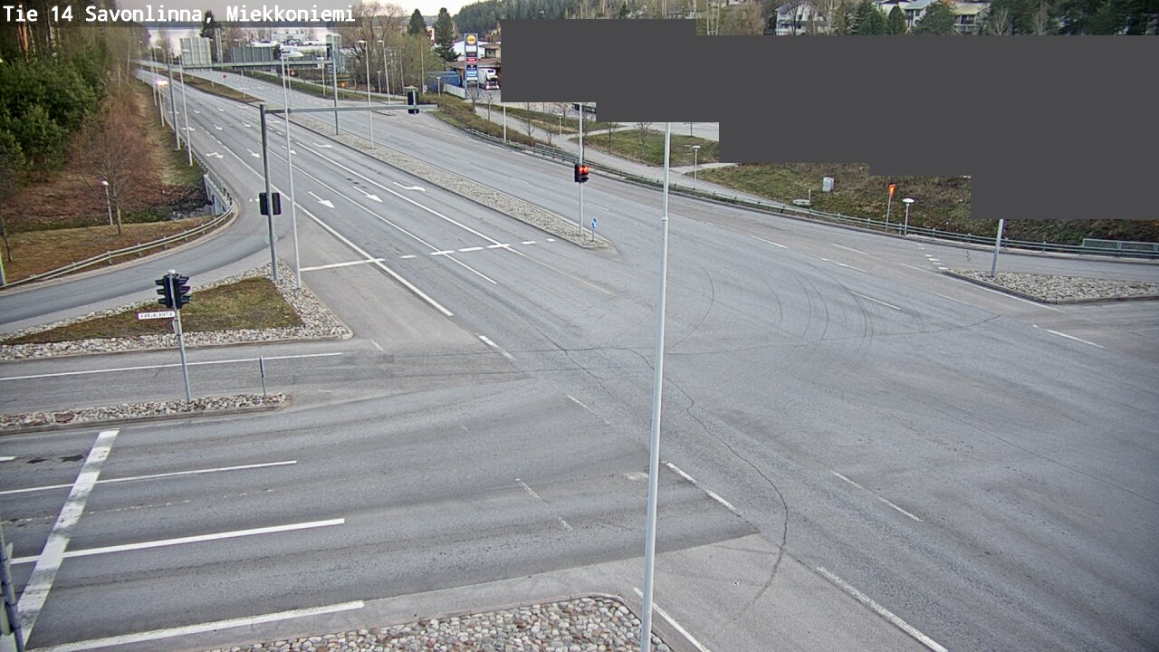 Weather Camera Image Väg 14 Nyslott, Miekkoniemi, Savonlinna, Etelä-Savo