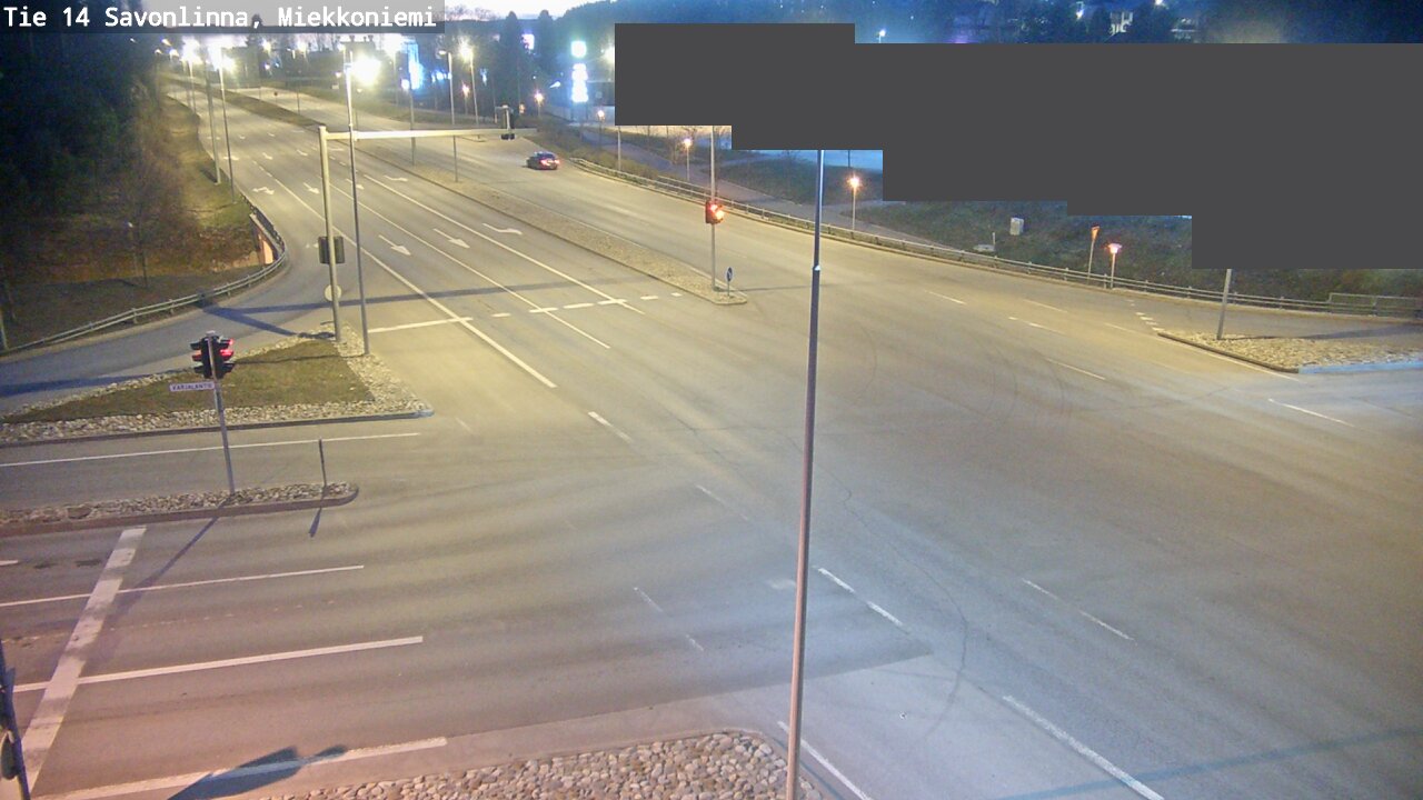Weather Camera Image Road 14 Savonlinna, Miekkoniemi, Savonlinna, Etelä-Savo