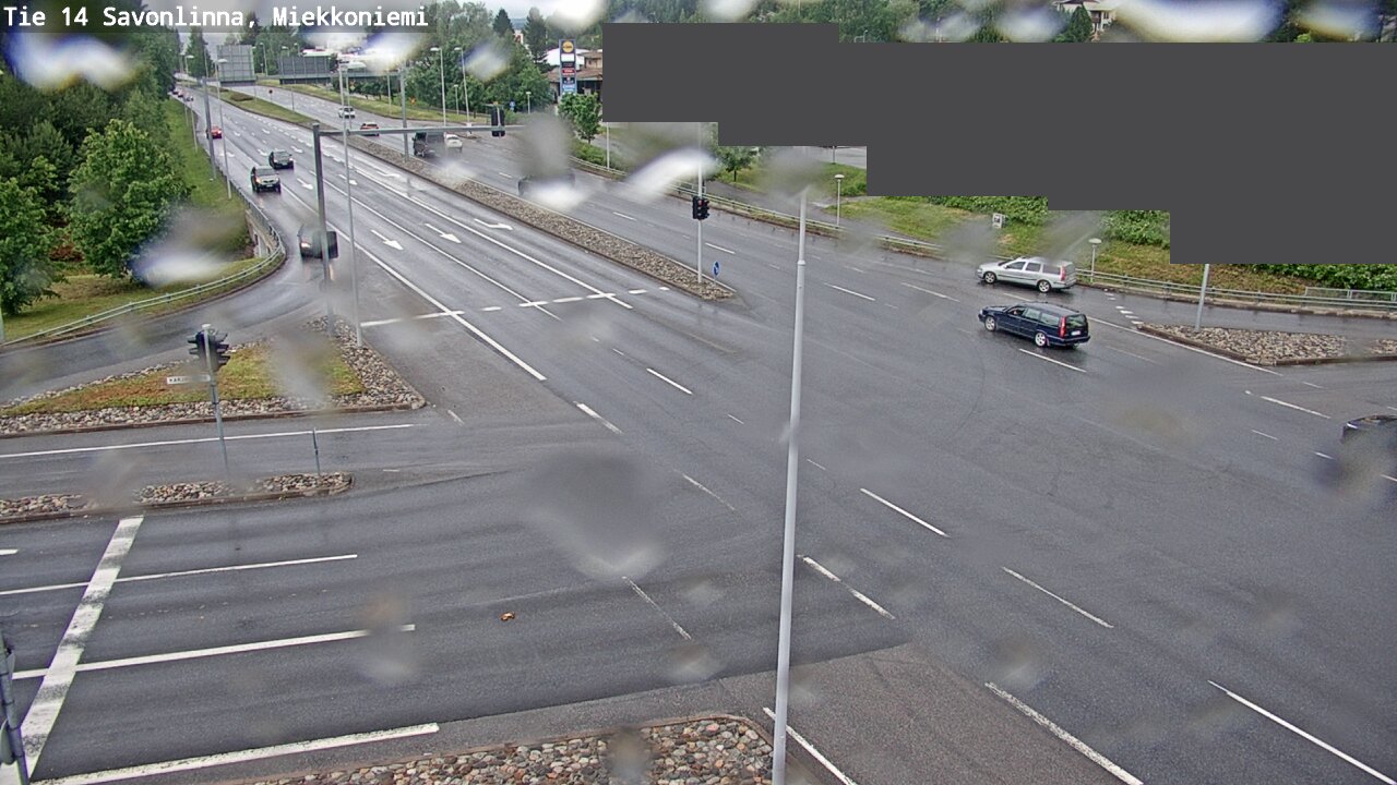 Weather Camera Image Väg 14 Nyslott, Miekkoniemi, Savonlinna, Etelä-Savo