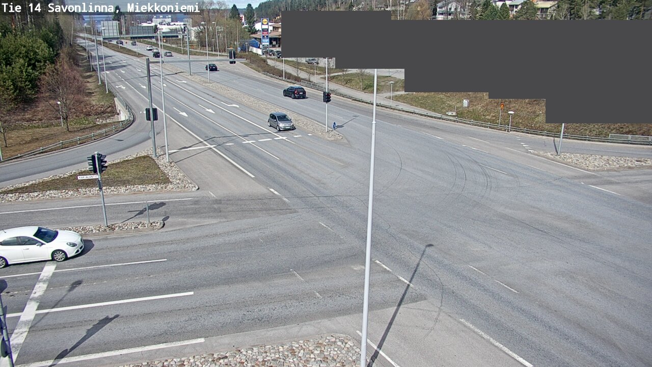Weather Camera Image Road 14 Savonlinna, Miekkoniemi, Savonlinna, Etelä-Savo