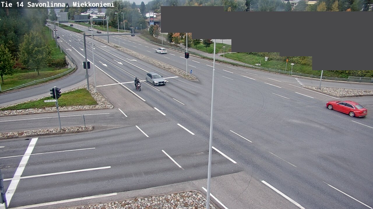 Weather Camera Image Väg 14 Nyslott, Miekkoniemi, Savonlinna, Etelä-Savo