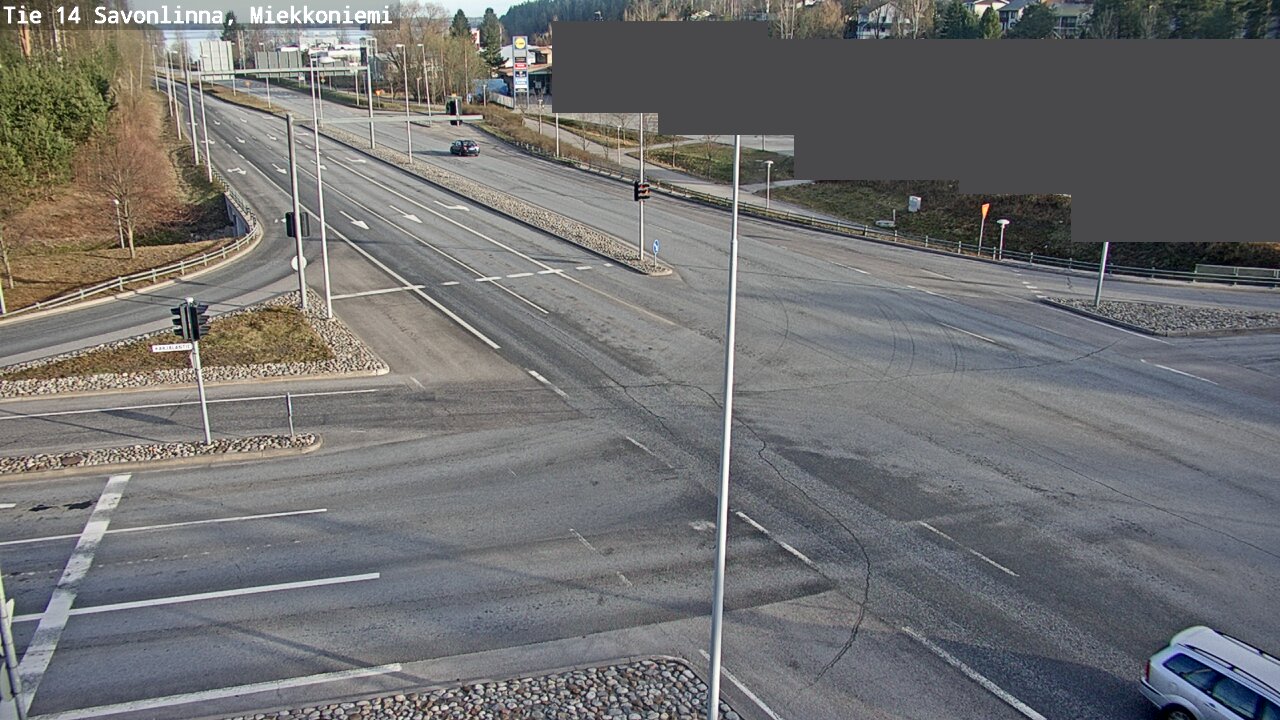 Weather Camera Image Road 14 Savonlinna, Miekkoniemi, Savonlinna, Etelä-Savo