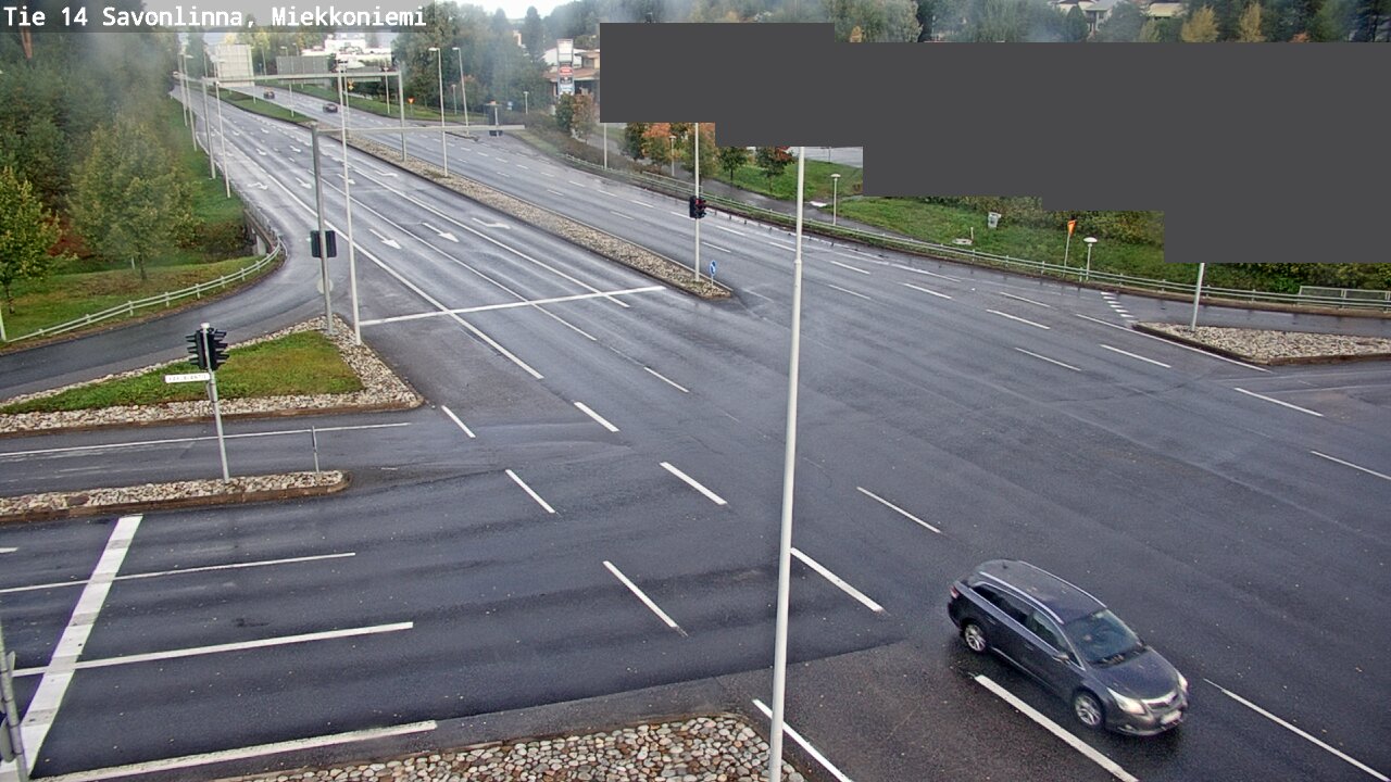 Weather Camera Image Väg 14 Nyslott, Miekkoniemi, Savonlinna, Etelä-Savo