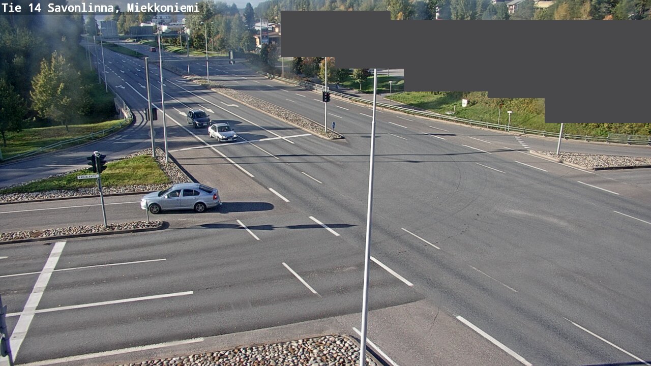Weather Camera Image Road 14 Savonlinna, Miekkoniemi, Savonlinna, Etelä-Savo