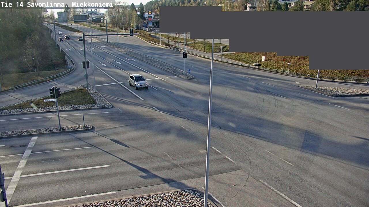 Weather Camera Image Road 14 Savonlinna, Miekkoniemi, Savonlinna, Etelä-Savo