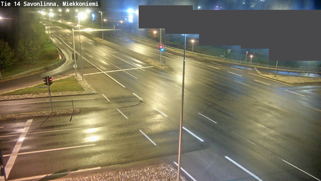 Weather Camera Image Väg 14 Nyslott, Miekkoniemi, Savonlinna, Etelä-Savo