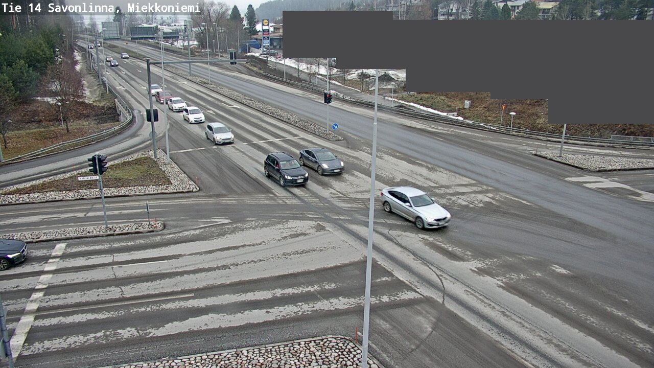 Weather Camera Image Road 14 Savonlinna, Miekkoniemi, Savonlinna, Etelä-Savo