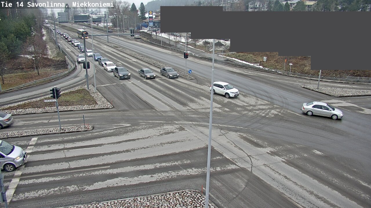 Weather Camera Image Road 14 Savonlinna, Miekkoniemi, Savonlinna, Etelä-Savo