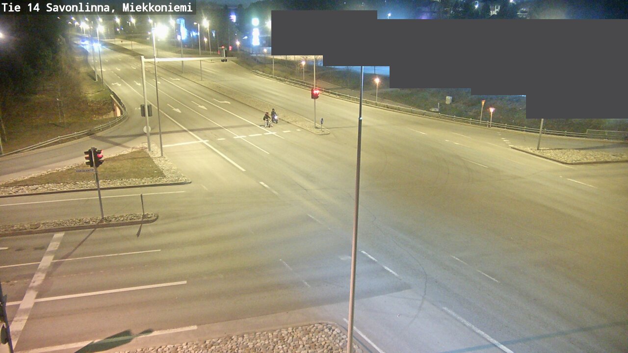 Weather Camera Image Road 14 Savonlinna, Miekkoniemi, Savonlinna, Etelä-Savo