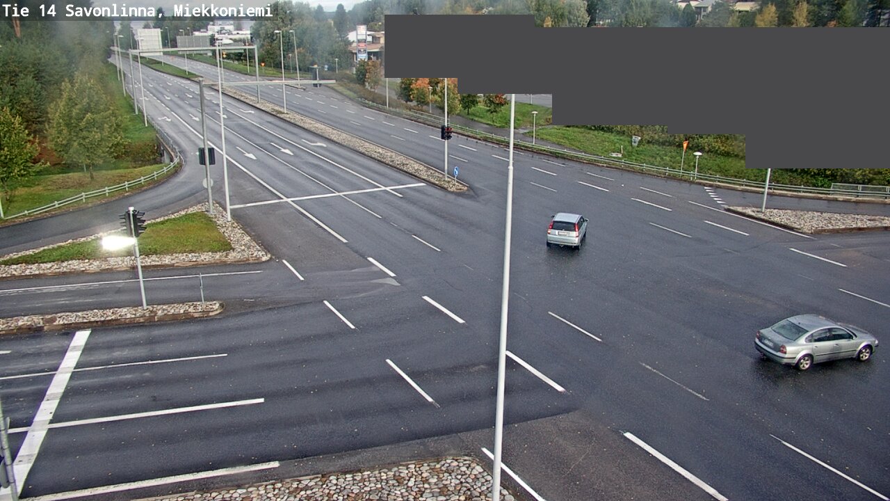 Weather Camera Image Väg 14 Nyslott, Miekkoniemi, Savonlinna, Etelä-Savo