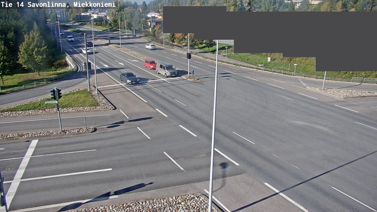Weather Camera Image Road 14 Savonlinna, Miekkoniemi, Savonlinna, Etelä-Savo