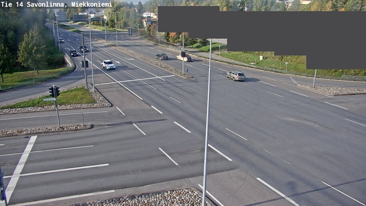 Weather Camera Image Väg 14 Nyslott, Miekkoniemi, Savonlinna, Etelä-Savo