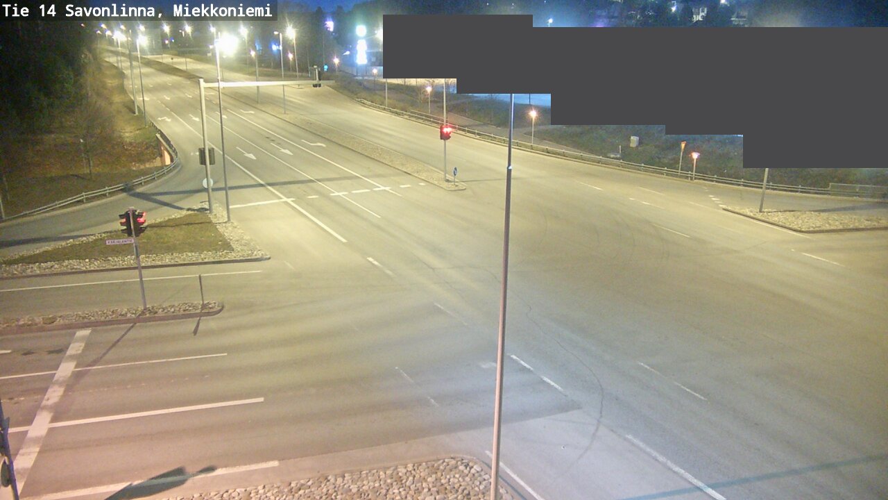Weather Camera Image Road 14 Savonlinna, Miekkoniemi, Savonlinna, Etelä-Savo