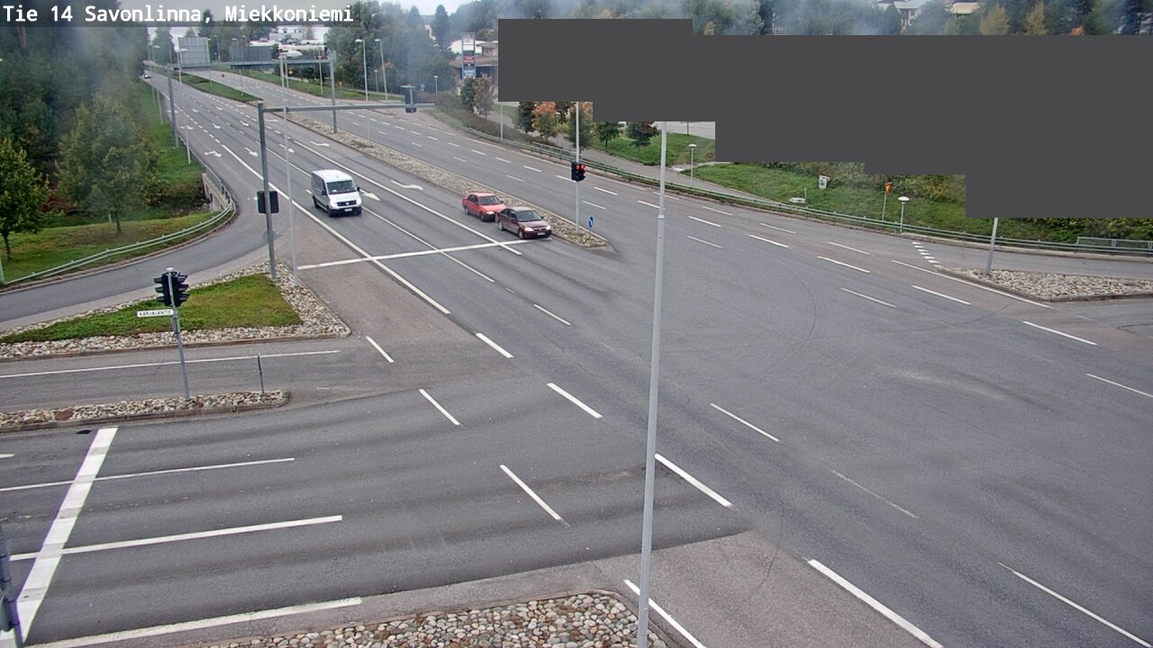 Weather Camera Image Väg 14 Nyslott, Miekkoniemi, Savonlinna, Etelä-Savo